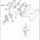 2018 TE 250 CHASSIS Воздушный фильтр
