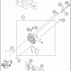 2018 TC 85 17_14 CHASSIS Передний тормозной суппорт