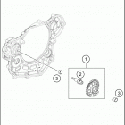 2018 FE 501 ENGINE Балансирный вал