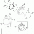 2018 TC 50 ENGINE Кожух сцепления