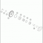 2020 250 XC TPI ENGINE Балансирный вал