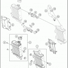 2018 65 SX MINI ENGINE Система охлаждения