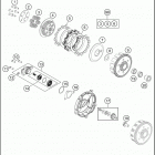 2018 65 SX MINI ENGINE Сцепление