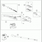 2018 FX 450 CHASSIS Главный цилиндр тормозной
