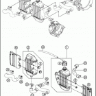 2018 TC 50 ENGINE Система охлаждения