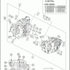 2018 FE 501 ENGINE Картер двигателя