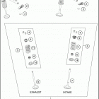 2016 350 XC-F ENGINE Клапана