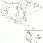 2018 TC 50 CHASSIS Рама