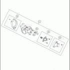 2018 TE 250i ENGINE Корпус Дросселя