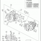 2018 FS 450 ENGINE Картер двигателя