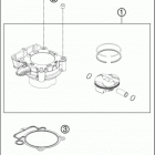 2018 FE 350 ENGINE Цилиндры