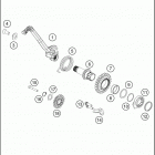 2018 TE 300 ENGINE Кик стартер