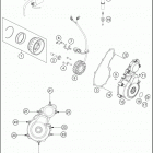 2018 FE 350 ENGINE Система зажигания