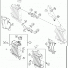 2020 65 SX ENGINE Система охлаждения