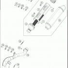 2018 FX 450 CHASSIS Глушитель