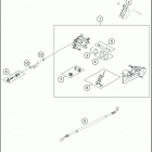 2018 FE 450 CHASSIS Тормозной суппорт задний