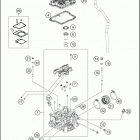 2020 250 SX-F ENGINE Головка цилиндров