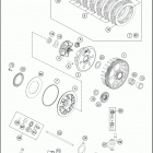 2018 FE 350 ENGINE Сцепление