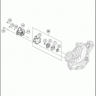 500 XCF-W 2020_Engine Водяной насос