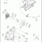 2018 TC 250 ENGINE Система зажигания