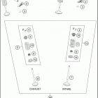 2016 250 SX-F ENGINE Клапана