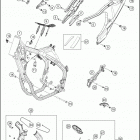 FC 450 ROCKSTAR EDITION CHASSIS Рама