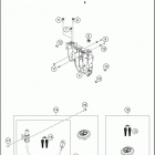 2018 701 ENDURO CHASSIS Панель приборов