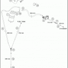 2018 701 ENDURO CHASSIS Испаряющая канистра