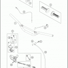 2018 TC 65 CHASSIS Руль