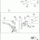 2018 FS 450 CHASSIS Главный цилиндр тормозной