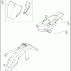 2018 FS 450 CHASSIS Обтекатель , крылья