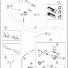 2018 FX 450 CHASSIS Руль