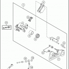 FC 450 ROCKSTAR EDITION CHASSIS Задний суппорт