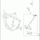 2018 FX 450 CHASSIS Side   /   center stand