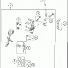 2018 TX 300 CHASSIS Передний тормозной суппорт