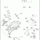2018 TE 250 CHASSIS Электрика