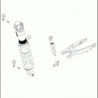 2016 125 SX CHASSIS Моно амортизатор