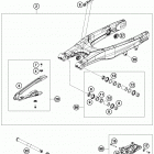 TX 300 CHASSIS Бугель