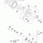 TC 85 ENGINE Сцепление