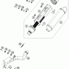 FX 350 CHASSIS Глушитель