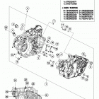 FE 450 ENGINE Картер двигателя