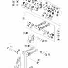 TX 300 CHASSIS Соединение рычагов