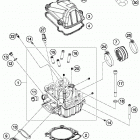 FE 450 ENGINE Головка цилиндров