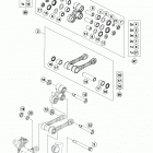 TE 250 CHASSIS Соединение рычагов