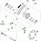 TX 300 CHASSIS Переднее колесо