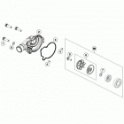 TC 125 ENGINE Waterpump