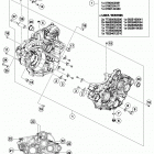 FE 250 ENGINE Картер двигателя