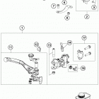 FS 450 CHASSIS Hand break cylinder