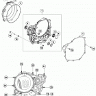 FC 450 ENGINE Кожух сцепления