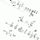 FX 350 ENGINE Механизм переключения